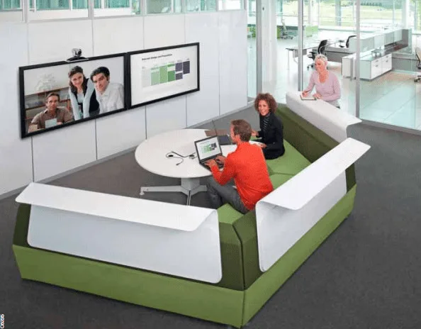 Media Scape – Neocon Winning Office Furniture Range from Steelcase Expanded