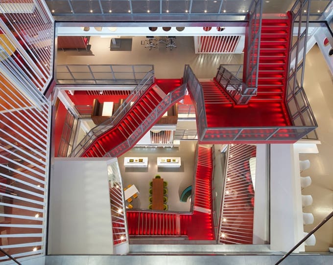 Cool Office Design – The Worlds Best Office Interiors – No.9 Macquarie Bank, London, Ropemaker Place