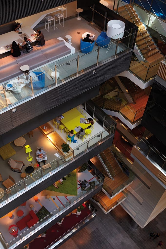 Inspiring Office Design – The World’s Best Office Interiors – No. 6 ANZ, Melbourne