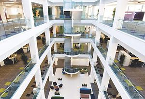 Hargreaves-lansdown-atrium-look-down-bristol-office-design-business-interiors